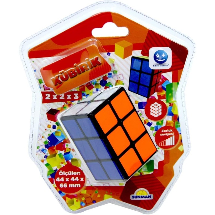 Dikdörtgen Sabır Küpü 2x2x3