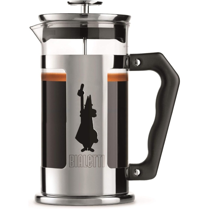 0002390/NW Preziosa French Press kahve makinesi, alüminyum, çelik