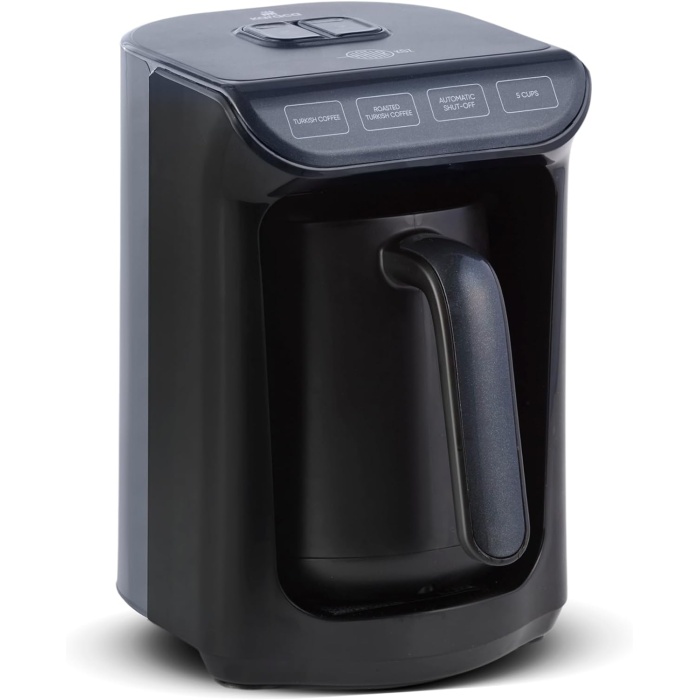 Hatır Köz Türk Kahve Makinesi Shiny Black 535 W