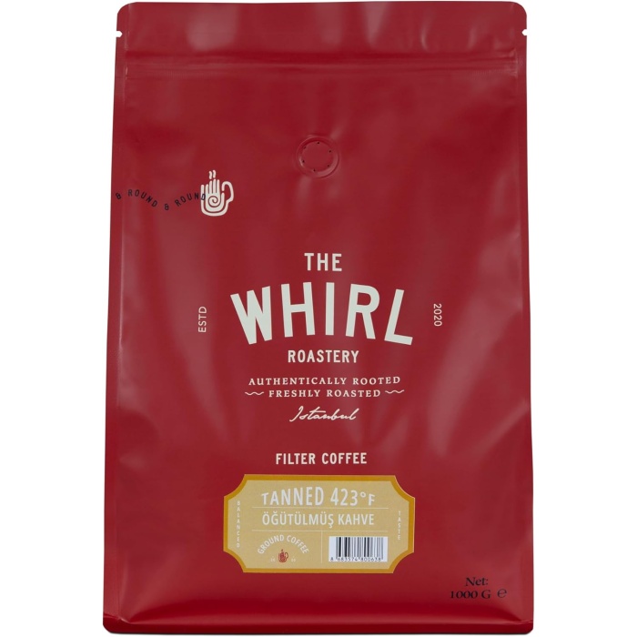 Whirl Filtre Tanned 423°F 1 kg Çekilmiş Kahve