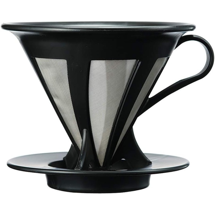 02 Kendinden Filtreli Dripper (Siyah)