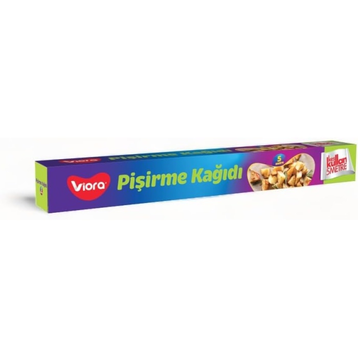 Fırın Pişirme Kağıdı Masura Olmadan Sarım Kes Kullan 5 Metre - Fırınlarınızı Kirletmeden Tertemiz Pişirme İçin İdeal!