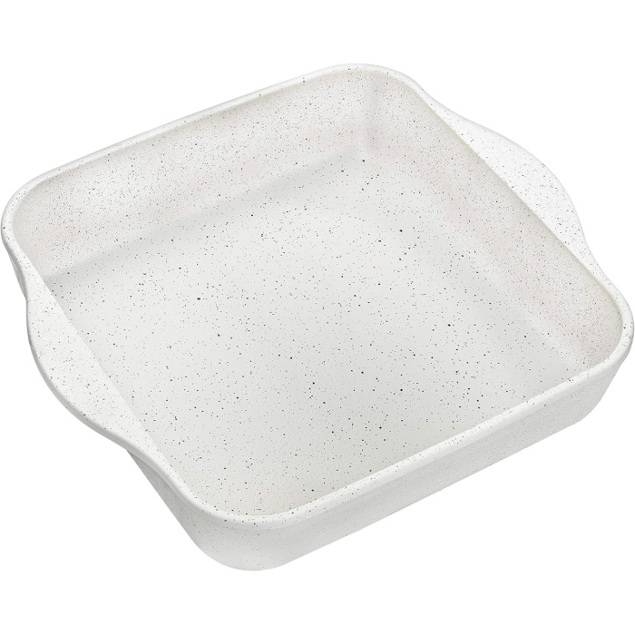 Non-Stick Kare Krem Fırın Tepsisi, 2000cc, PB-59034-GR, Şeffaf