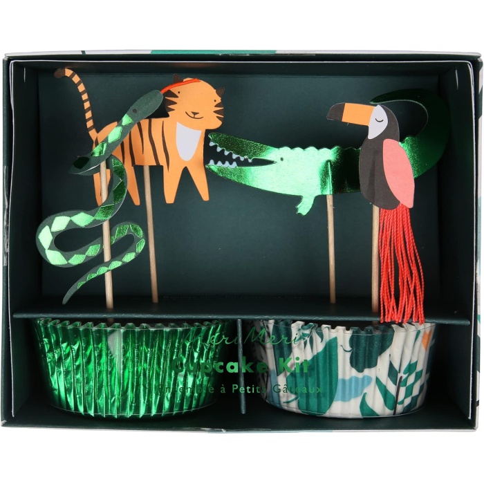 Meri Go Wild Cupcake Kit Vahşi Doğa Cupcake Kit