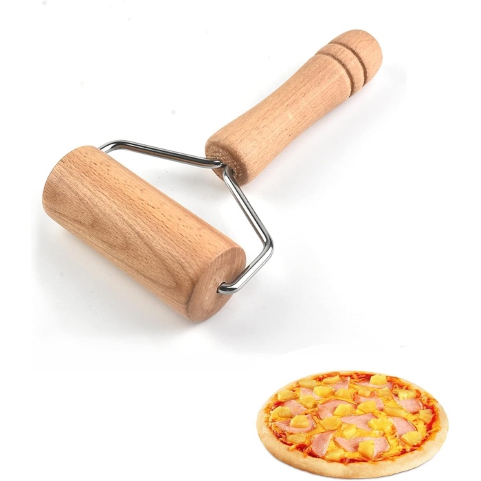 Home Mini Merdane,Hamur Silindiri,Hamur Açmak İçin Pratik Mini Merdane,Pizza,Börek,Hamur İşleri İçin Kolay Kullanım Mini Döner Başlıklı Merdane