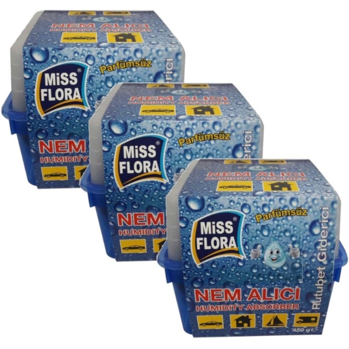 Flora Nem Alıcı 450 g 3 lü Paket