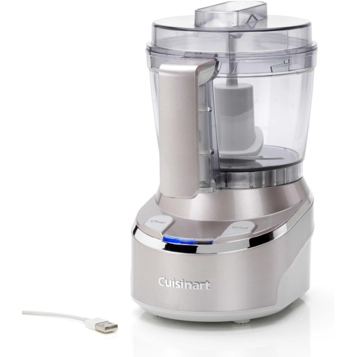 Cordless Mini Prep Pro Mini Chopper and Compact Food Processor | Soğan doğrayıcı, mikser, baharat mikseri | Kablosuz | USB şarjı 2 saat tam şarj | 80 soğan doğrama | 900 ml kapasite