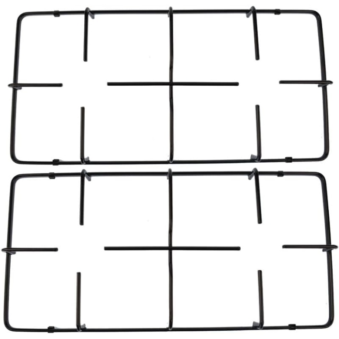 Kumtel & Luxell Ocak Izgarası 2 Adet - 45 x 22.5 cm