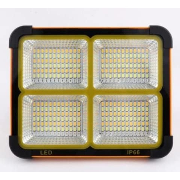 CT-4698 200W Portatif Taşınabilir Şarjlı Solar Projektör