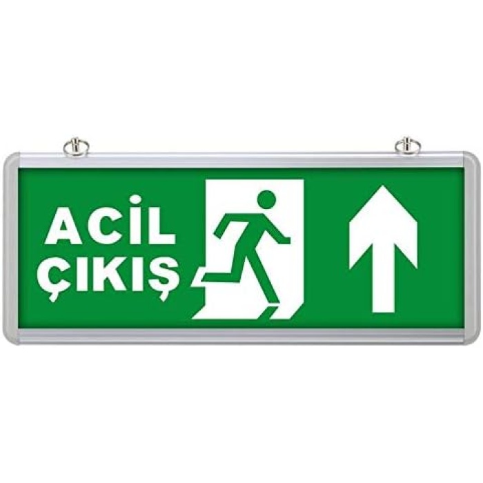 Acil Çıkış Acil Yönlendirme Armatürü Levhası Yukarı Yön SG025