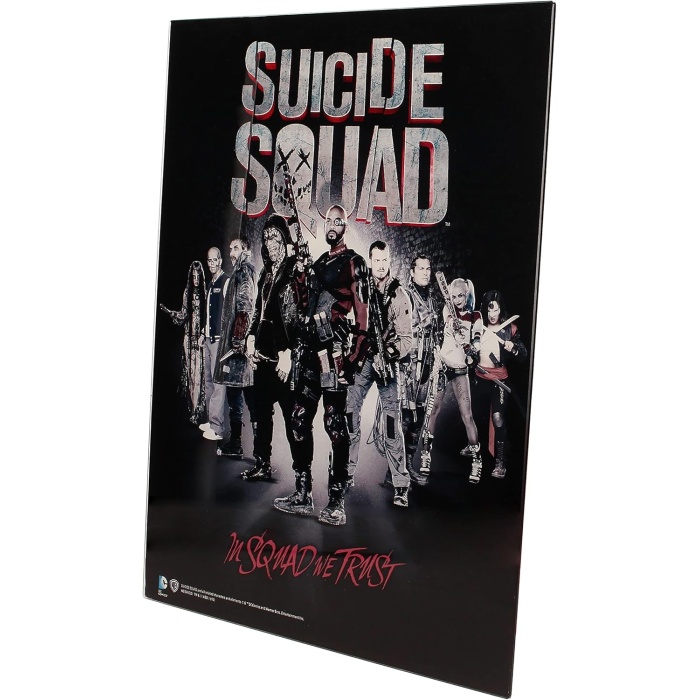Toys Suicide Squad In Squad We Trust Glass Posteri