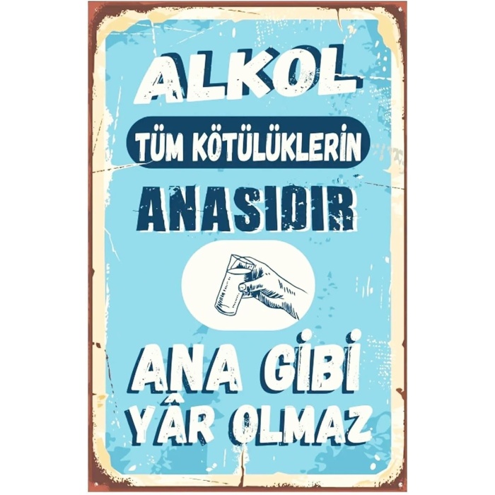 Ahşap Mdf Ana Gibi Yar Olmaz Tasarımlı Tablo Drtr0111