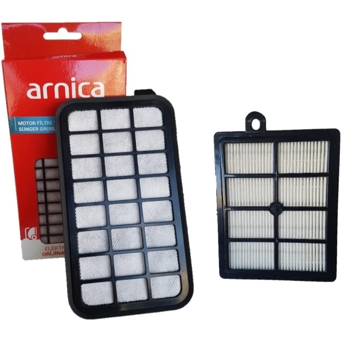 Arnica Tesla Premium Et14320 Uyumlu Süpürge Hepa FiLtre Seti