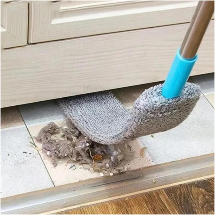 Toz Temizlik Fırçası Eğimli Yıkanabilir Bez Ev Yatak Odası Mutfak İçin Paspas