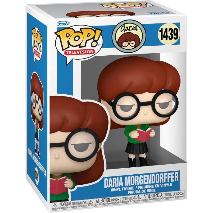 Pop! TV: Daria Morgendorffer – 1 Chance on 6 Davoir Une Variante Rare Chase – Vinil figür koleksiyonu – Hediye fikri – Resmi ürünler – TV hayranları