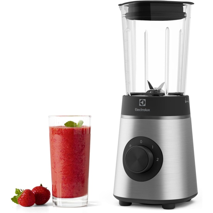 E4CB1-6ST Kahve Öğütücülü Smoothie Blender, 350W, Paslanmaz Çelik, Çoklu Hız ve Darbe Fonksiyonu