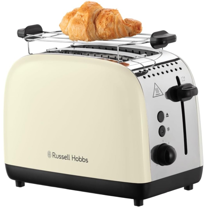 Ekmek kızartma makinesi (2 dilim için) (6 kademeli hızlı kızartma,buz çözme, ısıtma, 1600 W)