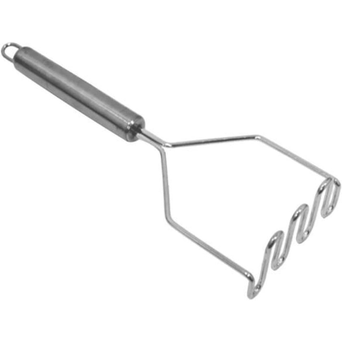 Paslanmaz Metal Patates Ezici 29 cm Gri - THN74012