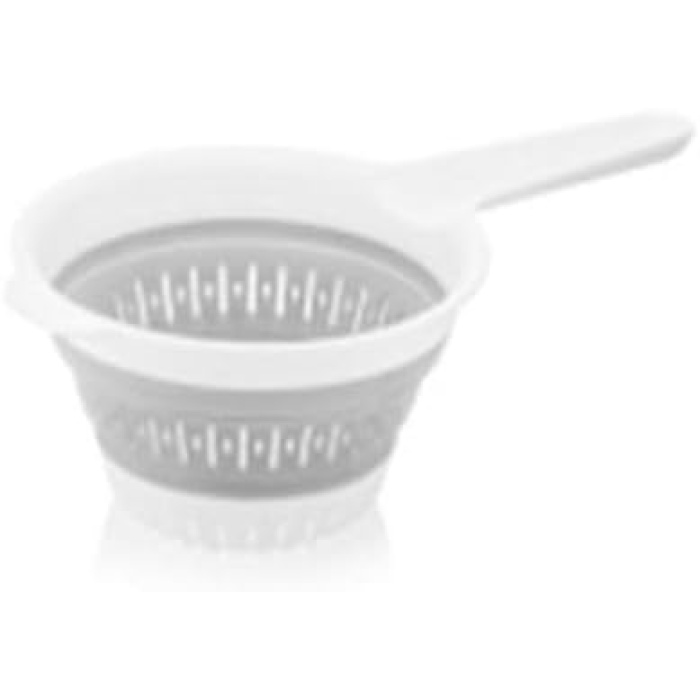 Katlanabilir Mutfak Süzgeci, Saplı, 30,5 x 14 cm, Bulaşık Makinesinde Yıkanabilir
