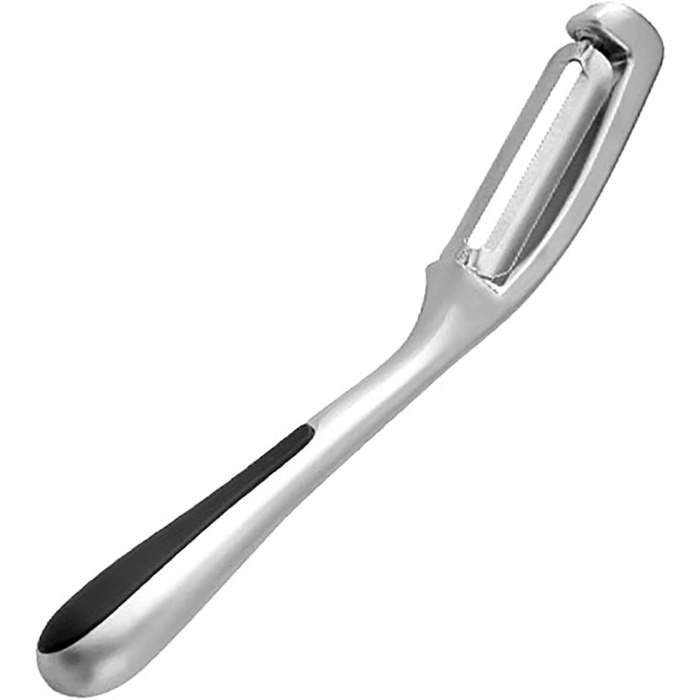 Home Paslanmaz Çelik Soyacak, Sebze Soyucu, Meyve, Havuç, Sebze, Patates Için Ergonomik Kaymaz Saplı Ve Keskin Bıçaklı I Şekilli Paslanmaz Çelik Soyucu