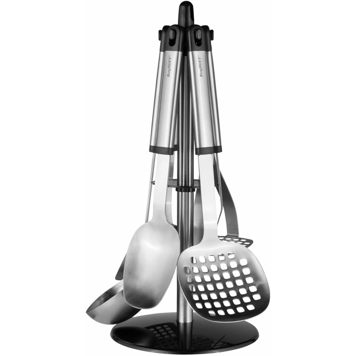 2800645 mutfak yardımcısı seti, paslanmaz çelik, metal, 13,5 x 22,5 x 45 cm, 8 birim