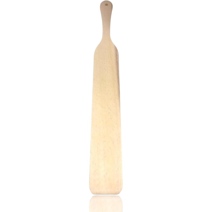 Spatula Mutfak Servis Aleti – Çok Amaçlı Tepsi, Börek, Pasta Çevirme ve Servis Aracı, Mutfak İçin Uzun Ahşap Spatula, 30 cm