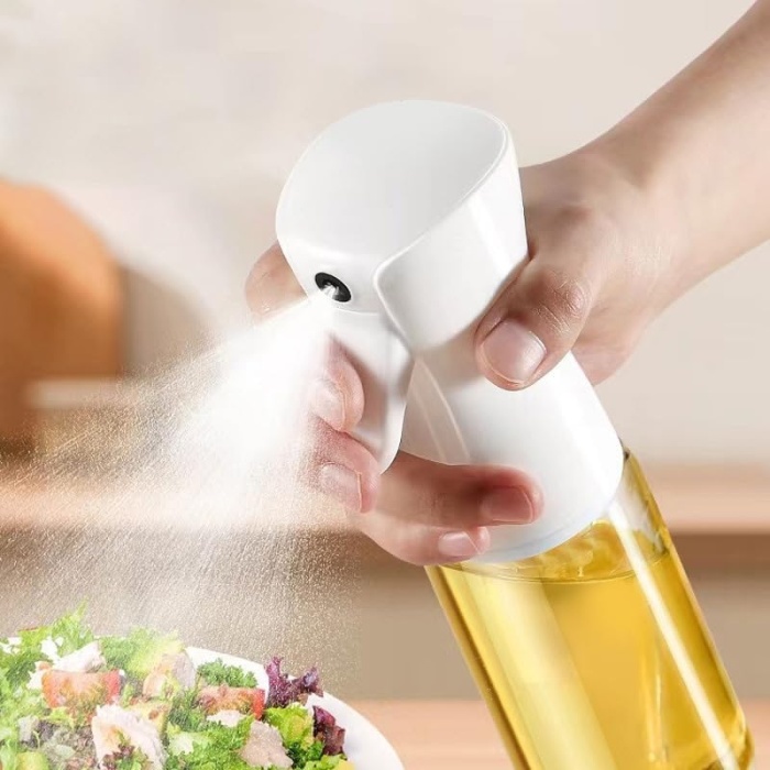 Yağ püskürtücü. Yemeklik yağ spreyi. Zeytinyağı ve Limon Yağı Sprey