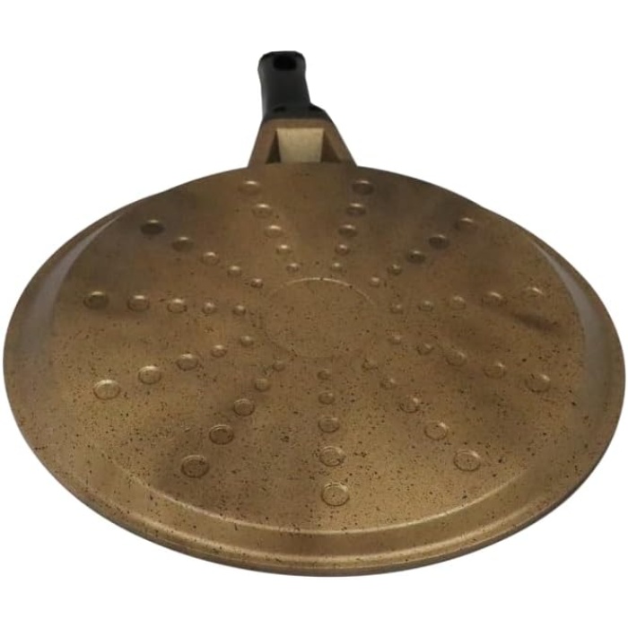 Fun Cooking Defne Alüminyum Döküm Granit Kaplama Krep Tava 22 cm Sarı
