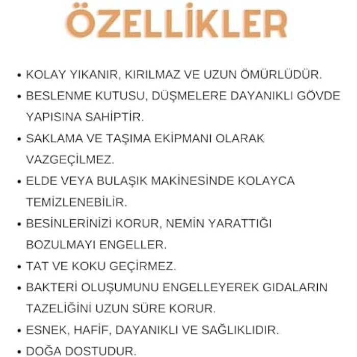 Şekilli Saklama Kabı, Eğlenceli ve Besleyici Beslenme Kabı, BPA İçermeyen, Çok Amaçlı, Renkli ve Öğretici, Uzun Ömürlü, Yeni Seri (Havuç Şekilli)