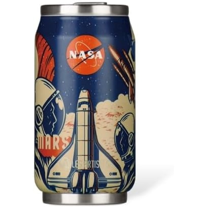 Artistes Paris 280 ML Çift Katmanlı Paslanmaz Çelik Isı Yalıtımlı Termos Matara Nasa | Sızdırmaz, BPA İçermez, 12 Saat Sıcak & 24 Saat Soğuk Tutma Kapasitesi | Şık ve Hediye Seçeneği