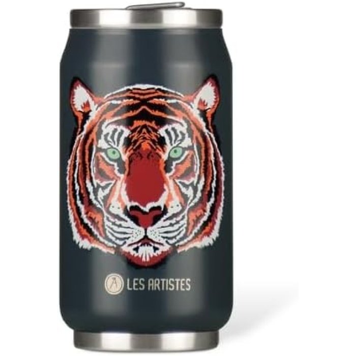 Artistes Paris 280ML Çift Katmanlı Paslanmaz Çelik Isı Yalıtımlı Termos Tiger | Sızdırmaz, BPA İçermez, 5 Saat Sıcak & 10 Saat Soğuk Tutma Kapasitesi | Şık ve Hediye Seçeneği
