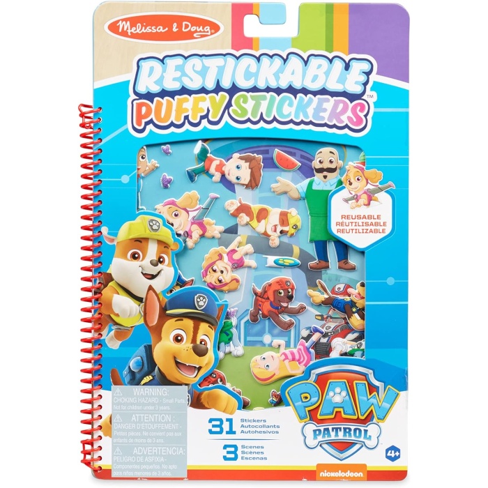 & Doug PAW Patrol Kabarık Çıkartmaları - Macera Koyu