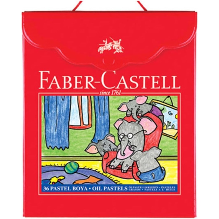 Çantalı Pastel Boya, 36 Renk