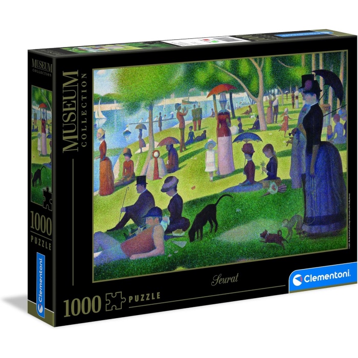 - 1000 Parça Museum Collection Yetişkin Puzzle - Seurat “A Sunday Afternoon...”