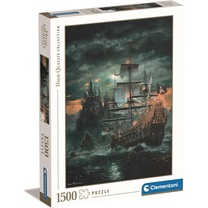 - 31682.3 - Yetişkin Puzzle - Korsan Gemisi, 1500 Parça