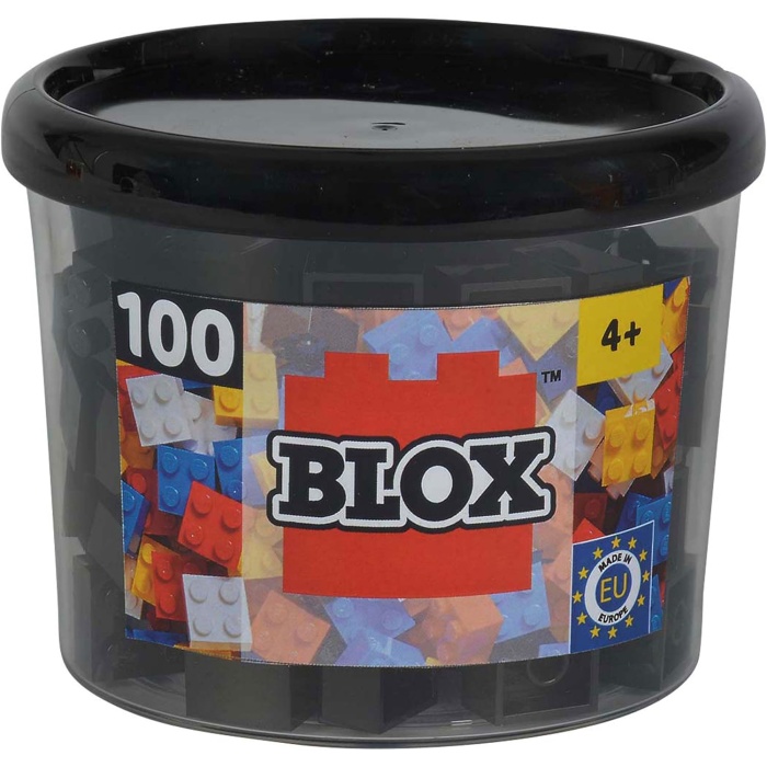 – BLOX 100 parçalarını kullanıyoruz in kutu, 4lü set 104114114
