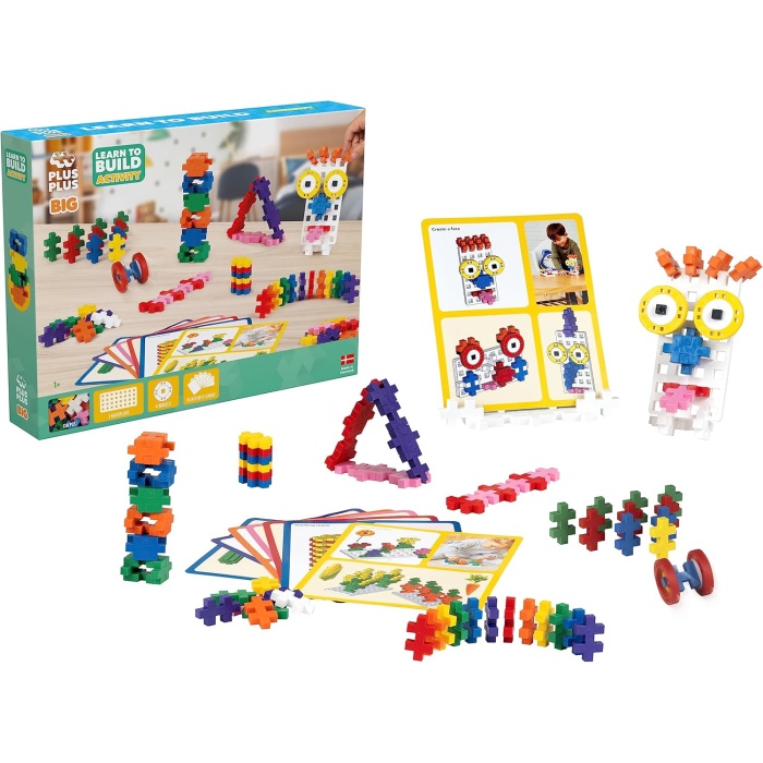 PLUS BIG LEARN BUILD ACTIVITY / 130 PCS