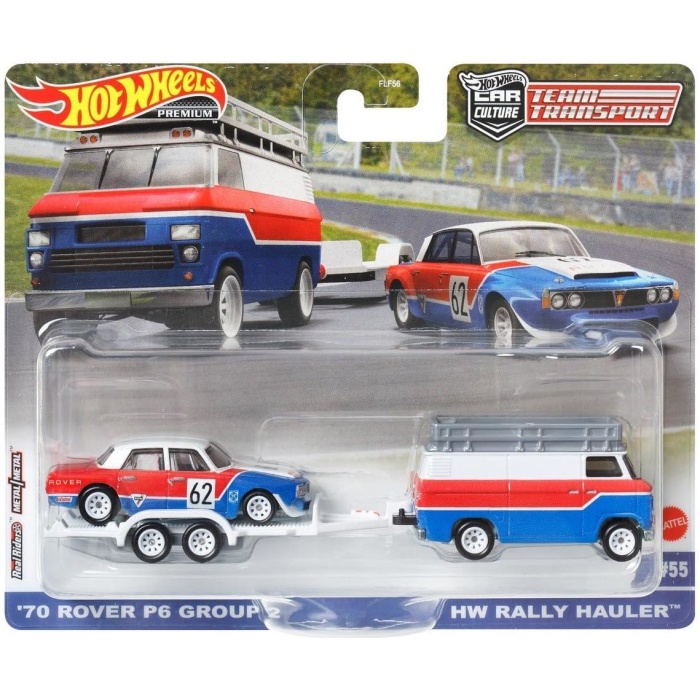 Premium HKF45 Team Transport 70 Rover P6 Group 2 / HW Rally Hauler (#55)