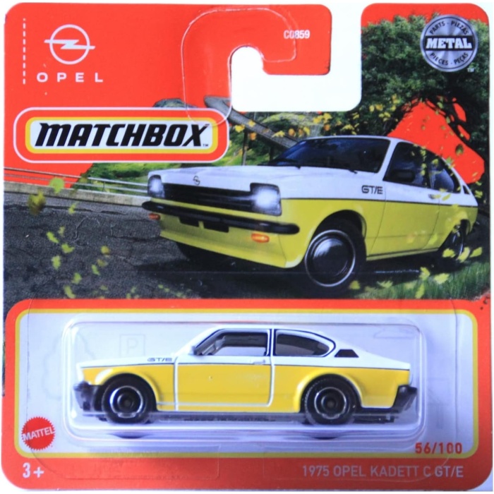 1975 Opel Kadett C GT/E Sarı/Beyaz 56/100 (Kısa Kart) HFR42