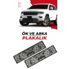 Araç Plakalığı - Oto Plakalık 2 Adet Ön Arka Plakalık