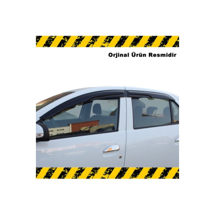 Renault Symbol Mügen Cam Rüzgarlığı 2013-2020 Arası 4 Lü Set