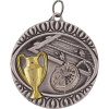 2 Adet Madalya MD-07-G Gümüş Madalya