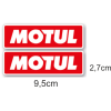 Motul Logo Araç Etiketi 2li Sticker 001