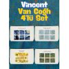 MAKYAJ ÇANTASI 4LÜ SET VAN GOGH BASKILI 15 x 20 cm