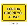 İŞ GÜVENLİĞİ UYARI LEVHASI 2 ADET 21X29CM