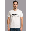Espirili Baskılı Oversize Tshirt Unisex Yazılı0001