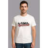 Espirili Baskılı Oversize Tshirt Unisex Yazılı0008