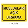 İŞ GÜVENLİĞİ UYARI LEVHASI 2 ADET 21X29CM