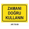İŞ GÜVENLİĞİ UYARI LEVHASI 2 ADET 21X29CM