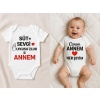 Organik %100 Pamuk Bebek Body Badi Zıbın ZBN526